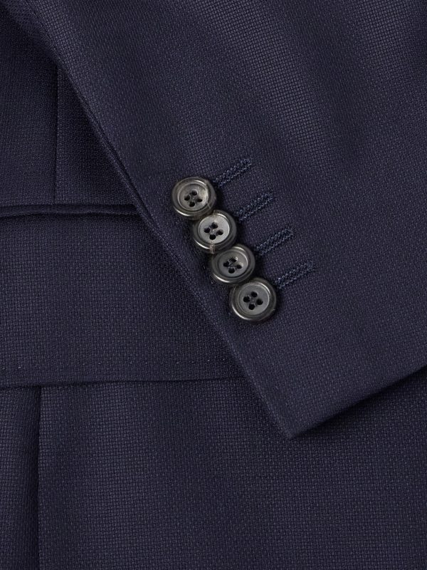 Kei Wool-Basketweave Blazer - E1 Kei Wool-Basketweave Blazer - E1