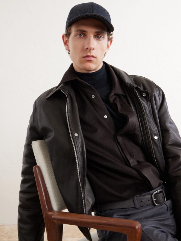 Logo-Appliquéd Wool Cap - FR