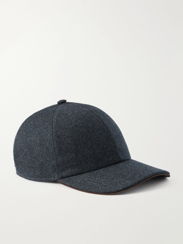 Logo-Appliquéd Wool Cap
