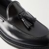 Tasseled Leather Loafers - CU