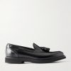 Tasseled Leather Loafers