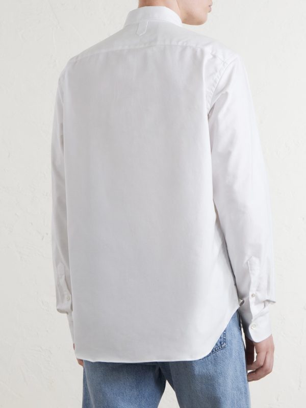 Button-Down Collar Cotton-Poplin Shirt - BK Button-Down Collar Cotton-Poplin Shirt - BK