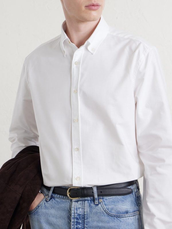Button-Down Collar Cotton-Poplin Shirt - CU Button-Down Collar Cotton-Poplin Shirt - CU