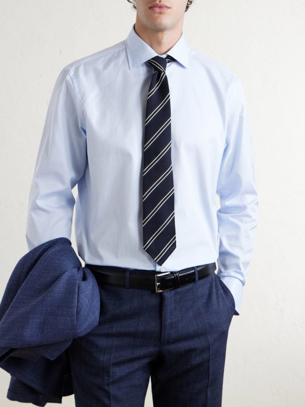 Herringbone Cotton Shirt - FR