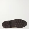Suede Lace-Up Boots - E1