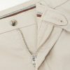 Slim-Fit Stretch Cotton-Blend Gabardine Trousers - CU Slim-Fit Stretch Cotton-Blend Gabardine Trousers - CU
