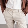 Slim-Fit Stretch Cotton-Blend Gabardine Trousers - E1 Slim-Fit Stretch Cotton-Blend Gabardine Trousers - E1