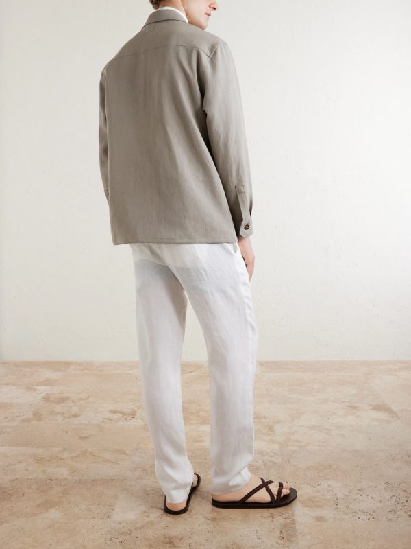 Linen Overshirt - BK Linen Overshirt - BK