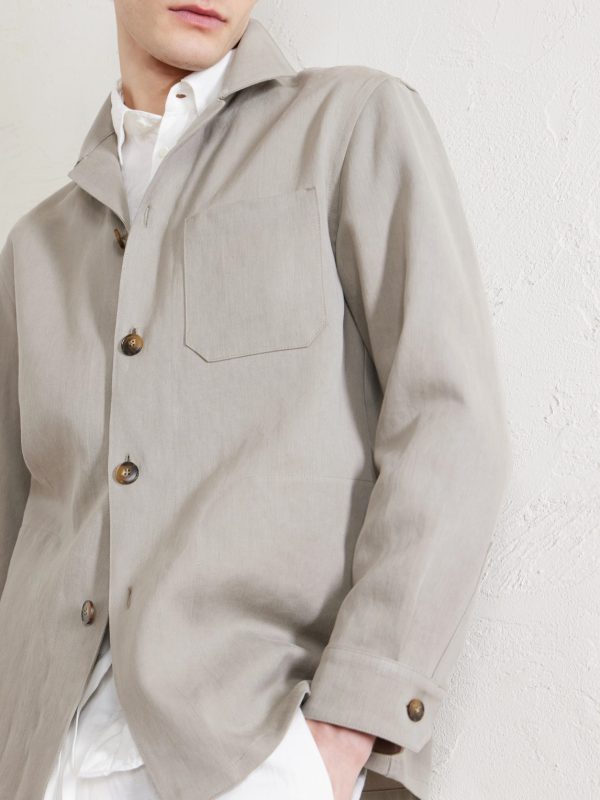 Linen Overshirt - CU Linen Overshirt - CU