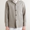 Linen Overshirt - FR Linen Overshirt - FR