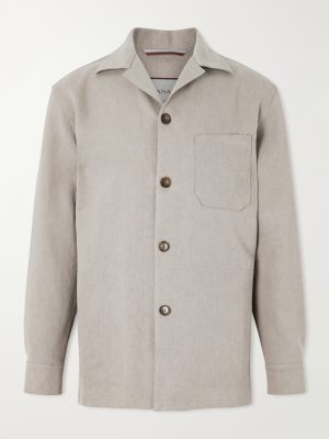 Linen Overshirt Linen Overshirt