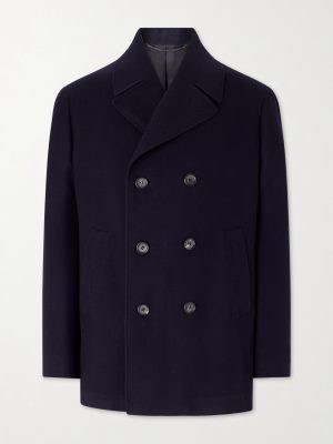 Double-Breasted Wool Jacket Double-Breasted Wool Jacket