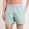 Straight-Leg Mid-Length Printed Swim Shorts - OU Straight-Leg Mid-Length Printed Swim Shorts - OU