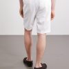 Straight-Leg Stretch Cotton-Blend Gabardine Shorts - BK Straight-Leg Stretch Cotton-Blend Gabardine Shorts - BK