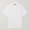 Camp-Collar Linen Shirt Camp-Collar Linen Shirt