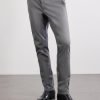 Slim-Fit Stretch Cotton-Blend Gabardine Trousers - FR Slim-Fit Stretch Cotton-Blend Gabardine Trousers - FR