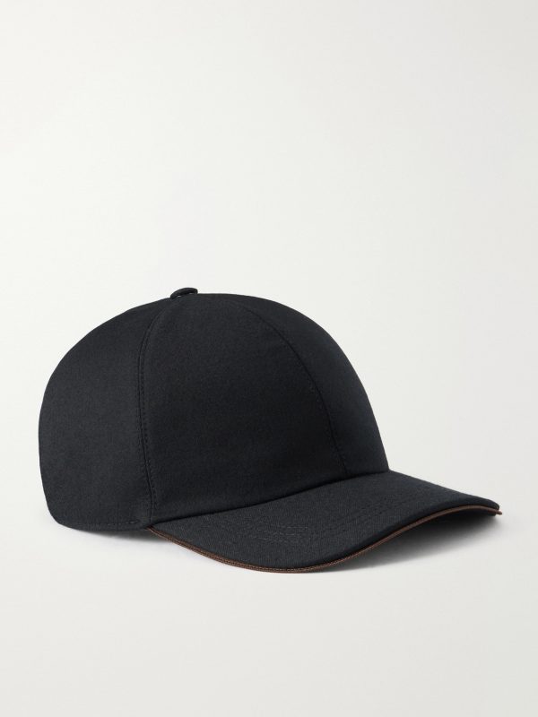 Logo-Appliquéd Wool Cap