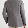 Kei Herringbone Wool and Cashmere-Blend Suit Jacket - BK Kei Herringbone Wool and Cashmere-Blend Suit Jacket - BK