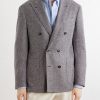 Kei Herringbone Wool and Cashmere-Blend Suit Jacket - FR Kei Herringbone Wool and Cashmere-Blend Suit Jacket - FR