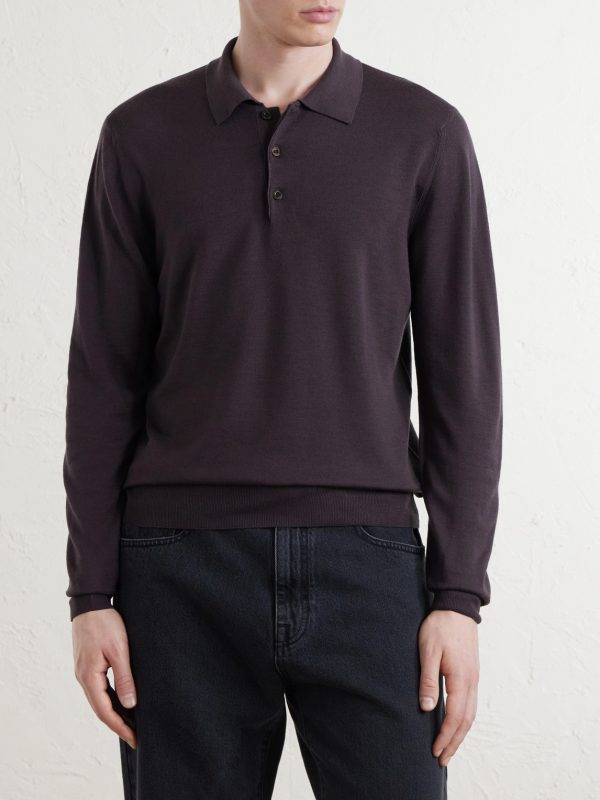 Wool Polo Shirt - FR Wool Polo Shirt - FR