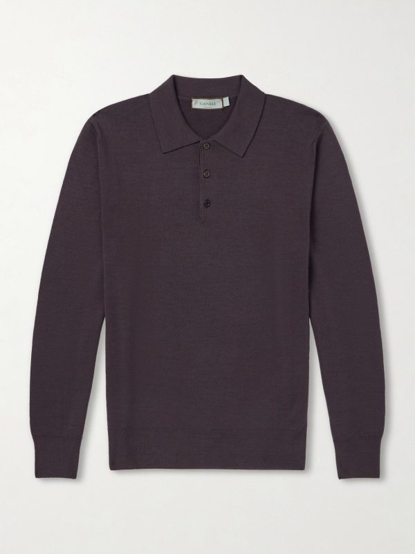 Wool Polo Shirt Wool Polo Shirt