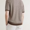 Linen, Silk, Cotton and Modal-Blend Terry Polo Shirt - BK Linen, Silk, Cotton and Modal-Blend Terry Polo Shirt - BK