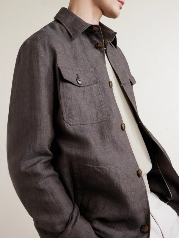 Linen Overshirt - CU Linen Overshirt - CU