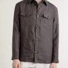 Linen Overshirt - FR Linen Overshirt - FR