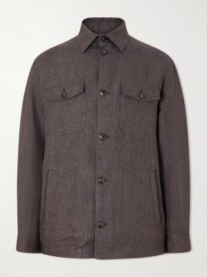 Linen Overshirt Linen Overshirt