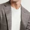 Kei Prince of Wales Checked Linen Suit Jacket - CU Kei Prince of Wales Checked Linen Suit Jacket - CU