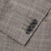 Kei Prince of Wales Checked Linen Suit Jacket - E1 Kei Prince of Wales Checked Linen Suit Jacket - E1