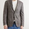 Kei Prince of Wales Checked Linen Suit Jacket - FR Kei Prince of Wales Checked Linen Suit Jacket - FR
