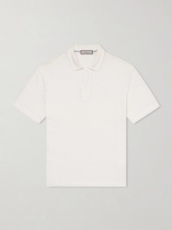 Linen Polo Shirt Linen Polo Shirt