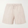 Straight-Leg Mid-Length Swim Shorts Straight-Leg Mid-Length Swim Shorts