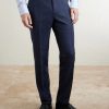 Travel Straight-Leg Wool, Silk and Linen-Blend Suit Trousers - FR