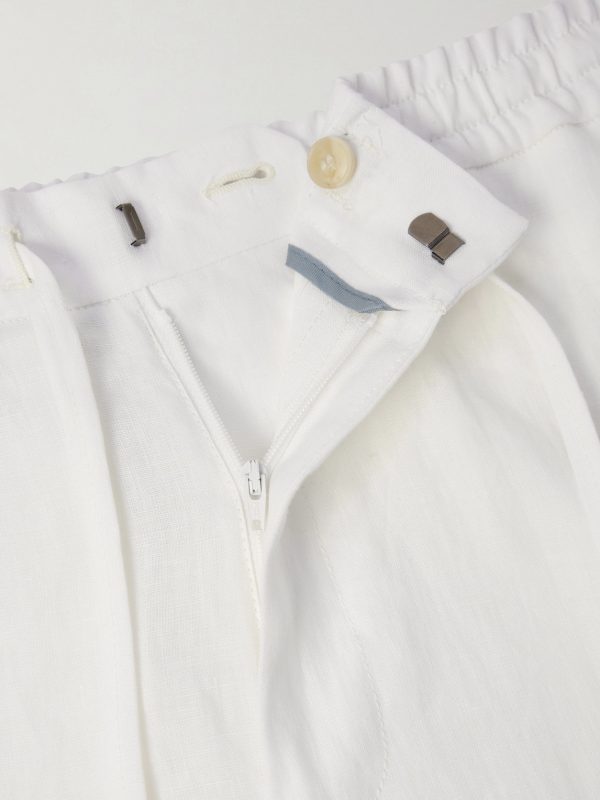 Straight-Leg Linen Trousers - E1 Straight-Leg Linen Trousers - E1