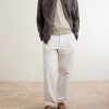 Knitted Cotton T-Shirt - OU Knitted Cotton T-Shirt - OU