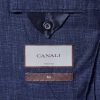 Wool, Silk and Linen-blend Suit Jacket - E1 Wool, Silk and Linen-blend Suit Jacket - E1