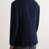 Wool-Blend Twill Jacket - BK