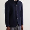 Wool-Blend Twill Jacket - FR