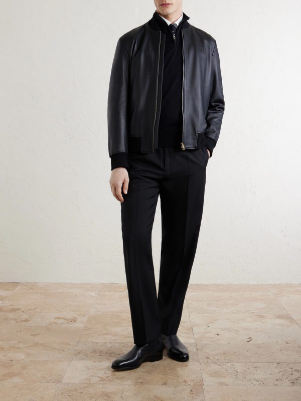 Cotton Half-Zip Sweater - OU