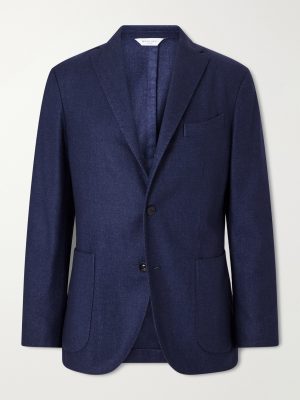 Wool-Blend Blazer