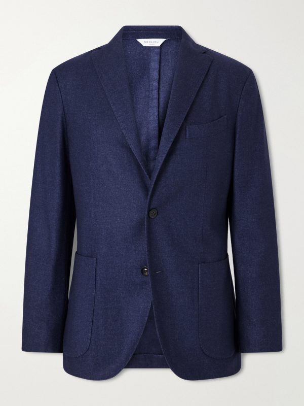 Wool-Blend Blazer