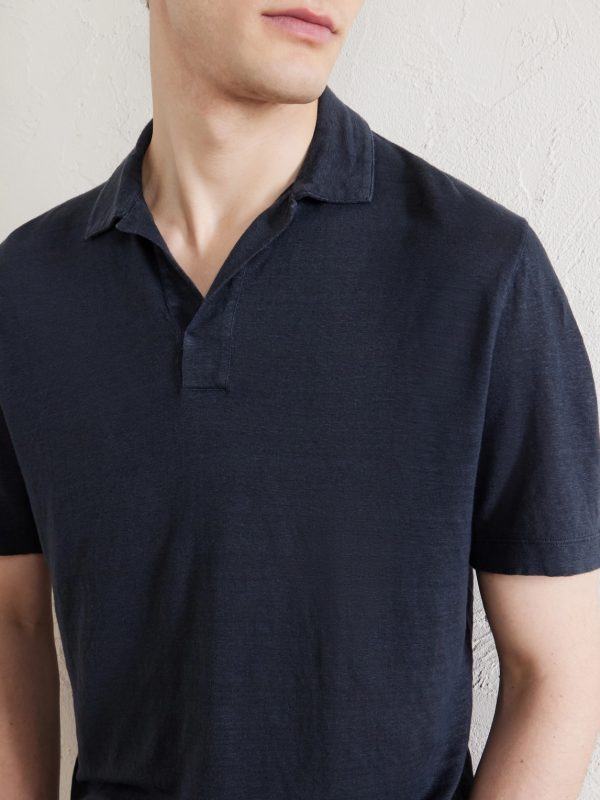 Linen Polo Shirt - CU