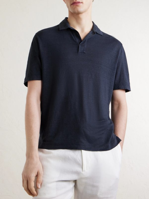 Linen Polo Shirt - FR