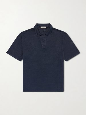 Linen Polo Shirt Linen Polo Shirt