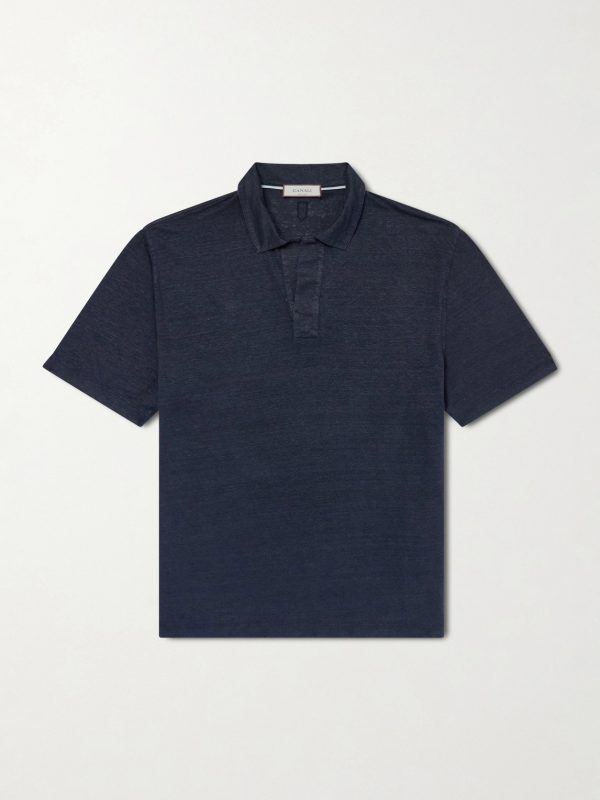 Linen Polo Shirt