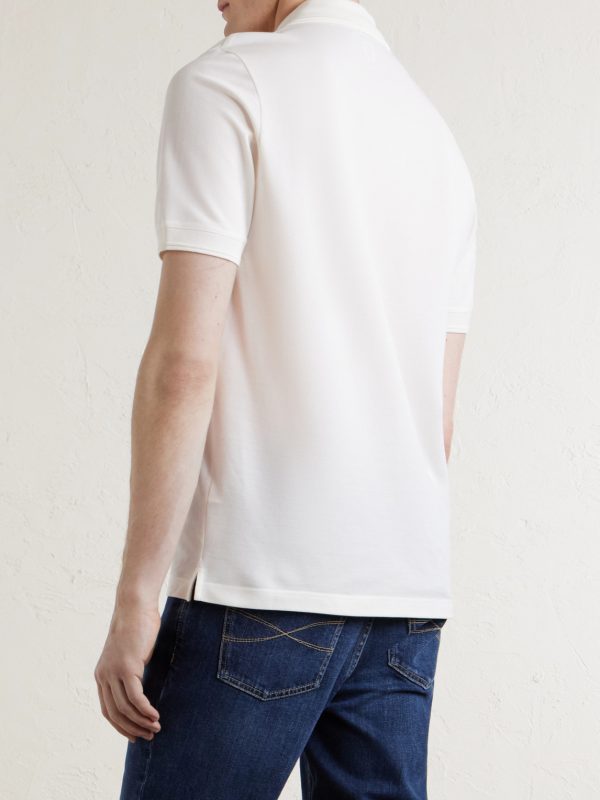 Cotton-Piqué Polo Shirt - BK Cotton-Piqué Polo Shirt - BK