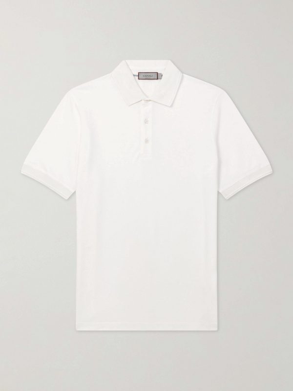 Cotton-Piqué Polo Shirt Cotton-Piqué Polo Shirt