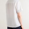Camp-Collar Linen Shirt - BK
